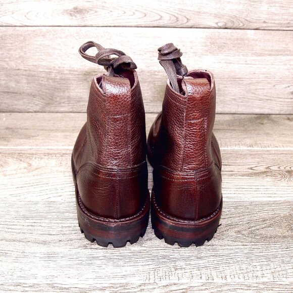 * NIB * $445 Allen Edmonds RAINIER 8 D Boots Brown Factory 2nds * add $15 Trees - Picture 8 of 14